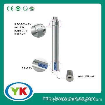 variable voltage Ego-V e-cigarette with stable qualiity